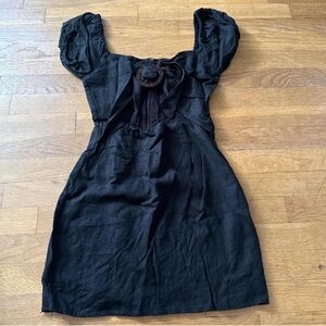 Forever 21 Black Cutout Mini Dress Size S